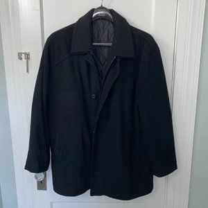 Ralph Lauren Men's Vintage Wool Peacoat Size Large